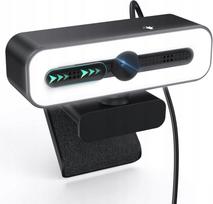 USB internetinė kamera, 1080P Full HD, su LED, vaizdo konferencijoms