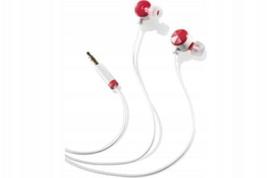 Ausinės Altec Lansing, į ausis, laidinės, 3,5 mm, raudonos