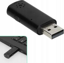 USB mikrofonas kompiuteriui, mini, plug and play, skaidriam garsui
