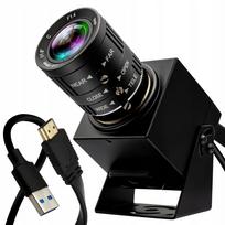 Kamera ELP 4K 60fps su 3x priartinimu, USB ir HDMI jungtimis, tinkama televizoriui, projektoriui, kompiuteriui