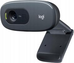 Internetinė kamera Logitech C270, HD 720p, su mikrofonu, USB tvirtinimas
