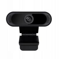 Internetinė kamera Amazon 1080P Full HD su mikrofonu, juoda, tvirtinimas kompiuteriui