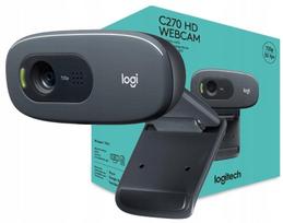 Internetinė kamera LOGITECH C270, 3 MP, HD 720P, 30 kadrų/s, su laikikliu