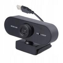 Internetinė kamera FULL HD 1080p su USB mikrofonu, skirta nešiojamam ir stacionariam kompiuteriui