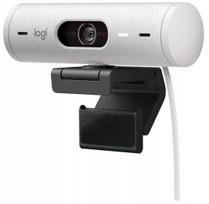 Internetinė kamera LOGITECH Brio 500, balta, USB-C, HDR