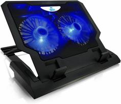 Nešiojamojo kompiuterio aušinimo stovas NC65 su dviem 125 mm USB ventiliatoriais