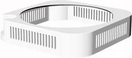 Apple Mac Mini M4/M4 Pro balti vėdinimo angos