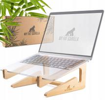 Nešiojamojo kompiuterio stovas Gorilla Bamboo, tinkantis Mac