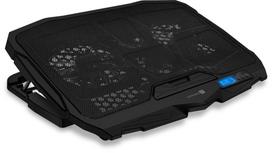 Nešiojamojo kompiuterio aušinimo padėklas Connect IT CCP-2200-BK, 39,6 cm