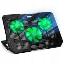 Nešiojamojo kompiuterio aušinimo stovas Duronic LC3 su LED ir 2 USB