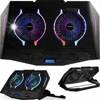 Nešiojamojo kompiuterio aušintuvas MC-CF21 su RGB pašvietimu