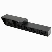 Aušinimo ventiliatorius USB Turbo konsolei, 5 ventiliatoriai, automatinis režimas