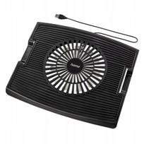 Nešiojamojo kompiuterio aušinimo stovas Hama Wave, 15.6", USB-A, su LED ventiliatoriumi