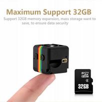 Mini kamera SQ11, 1080p, su naktinio matymo funkcija