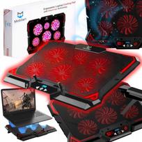 Nešiojamojo kompiuterio aušinimo stovas 12–17″ su LED