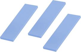 Aušinimo silikoniniai kilimėliai SSD, CPU, GPU, 0,5–1,5 mm, 15 vnt., mėlyni
