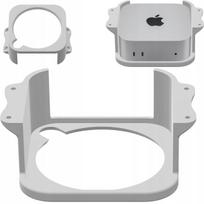 Laikiklis Mac Mini M4 kompiuteriui po stalu, 2024, su aušinimu