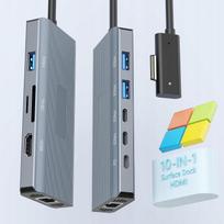 Dokavimo stotelė Microsoft Surface, 10 viename, 4K HDMI, Ethernet hub
