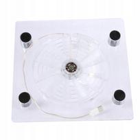 Nešiojamojo kompiuterio aušinimo stovas su RGB LED, ventiliatoriumi ir USB