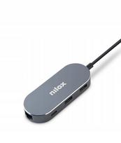 USB koncentratorius Nilox Mini Dock, HDMI, 3 USB 3.0, Ethernet