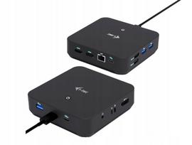 Prievadų stotis i-tec USB-C, 2x HDMI, DP, 100W maitinimas