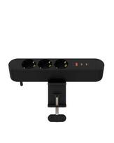 Stalinis lizdas MicroConnect, 3 jungtys, USB-C/A, 67W