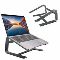 Nešiojamojo kompiuterio stovas, aliuminis, ergonomiškas, tinkamas MacBook visiems dydžiams