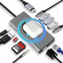 Adapteris BX13V, 13-in-1 USB-C dokas MacBook kompiuteriui