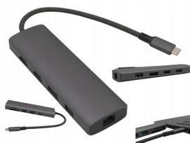 USB-C šakotuvas dviem monitoriams, skirtas Apple nešiojamajam kompiuteriui