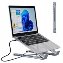 Nešiojamojo kompiuterio stovas Umaniy, 8-in-1, su USB-C