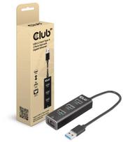 USB šakotuvas CLUB3D CSV-1430a, 3.2 Gen 1, Type-A, juodas