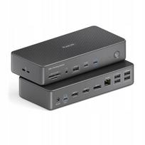Dokavimo stotelė Vuelogic VL-D220, USB-C 3.2, 15-in-1, HDMI 2.1, DP 1.4, 100W PD
