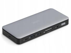 USB-C adapteris su HDMI 4K, 2 x RJ45, 2 x USB 3.2, 1 x USB-C 3.2, 150 W maitinimo adapteriu