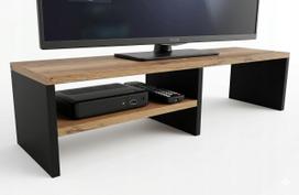 Monitoriaus arba televizoriaus stovas, 100x30x20 cm, SOLID