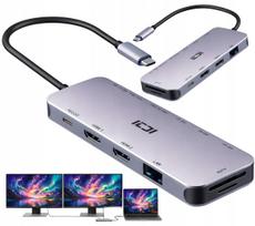 Nešiojamojo kompiuterio USB-C stotelė HUAWEI, palaiko 2 monitorius
