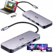 USB-C dokas GIGABYTE nešiojamajam kompiuteriui, palaiko 2 monitorius