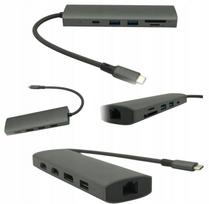 USB-C šakotuvas dviem monitoriams, skirtas Acer Ultrabook nešiojamiesiems kompiuteriams