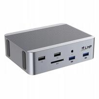 Dokas LMP SuperDock 2, 15 jungčių, USB4 Thunderbolt, HDMI, DP, USB-A, 2,5GbE, SD