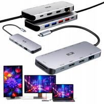 USB-C stotelė MSI nešiojamam kompiuteriui, 2x HDMI, PD, dviejų monitorių palaikymas