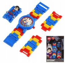 Vaikiškas laikrodis LEGO Super Heroes 8021575, Superman
