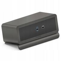 USB-C 3.2 Gen2 šakotuvas PureLink MediaHub2 M2-ENC07-9942, pilkas, 2 jungtys