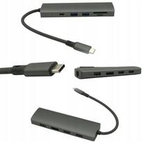 USB-C stotelė Dynabook nešiojamam kompiuteriui, palaiko 2 monitorius