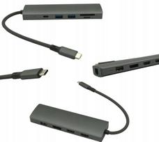 USB-C stotelė Microsoft Ultrabook sujungimui su 2 monitoriais