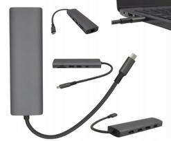 USB-C koncentratorius dviem monitoriams, DELL Ultrabook nešiojamiesiems kompiuteriams