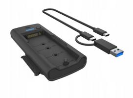 Dviejų lizdų ICY BOX M.2 NVMe/SATA dokas