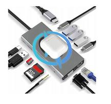 Adapteris dokinė stotelė USB-C 13 viename HUB BX13V