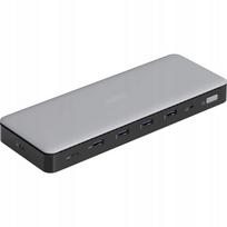 USB-C dokas DIGITUS, 13 jungčių, 3x HDMI, 2x DisplayPort, 4K/60Hz