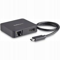 USB-C daugiafunkcis adapteris: 4K HDMI, gigabitinis Ethernet, USB-C, USB-A