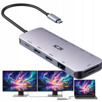 Nešiojamojo kompiuterio USB-C dokas MSI, palaiko 2 monitorius