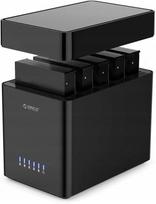 Išorinis diskų įstatomasis įrenginys ORICO, 5 vietų, USB 3.0, SATA, tinka iki 5x18TB kietiesiems diskams